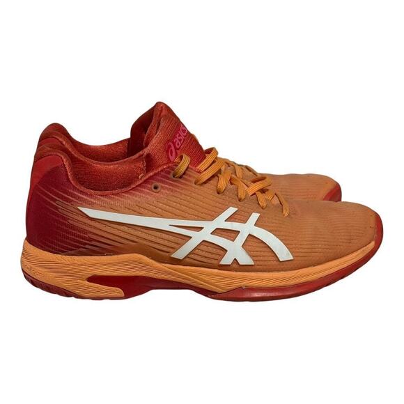 Asics Shoes - Asics Solution Speed FF Women's Tennis Shoes Size 7.5 Coral Peach 1042A002